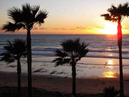 Sunset on the Beach